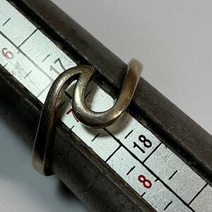 Sterling Silver Wave 🌊 Ring. Size 7